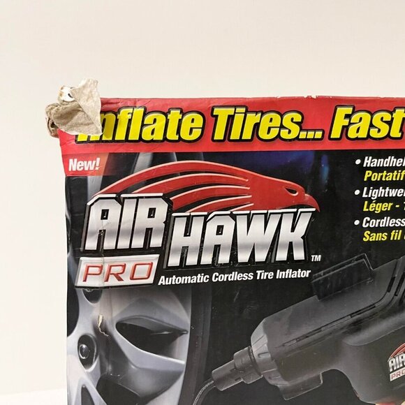 Air Hawk Pro Automatic Cordless Tire Inflator Portable Air Compressor - Picture 9 of 16